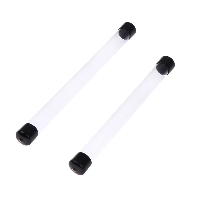 Transparente PVC Pen Storage Box, Rotating Pen Tube, casos claros, escola e material de escritório