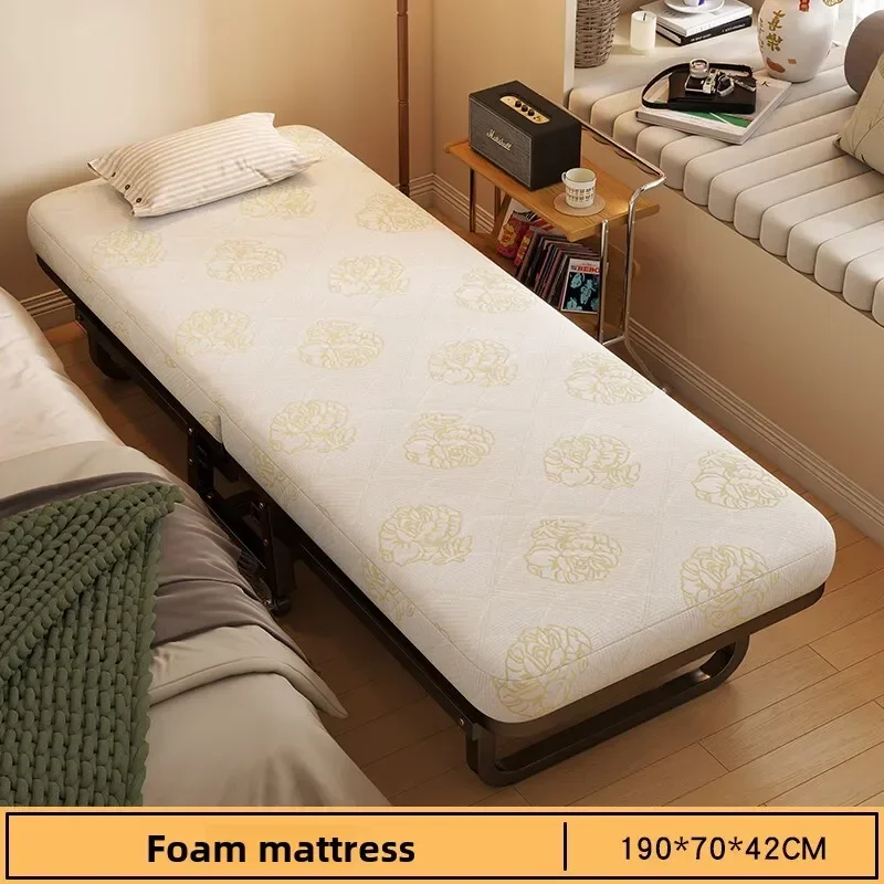 Durable Sofa folding bed, single hotel extra bed, lunch break bed, escort simple temporary bed