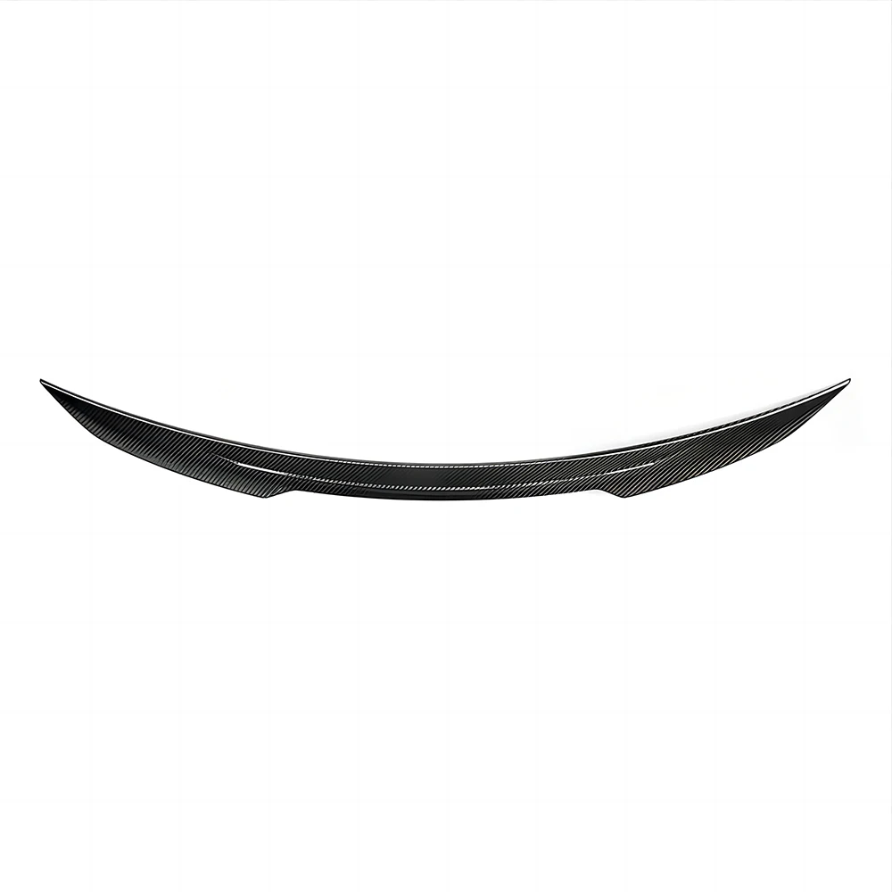 Dry Carbon Fiber Rear Trunk Spoiler Wing Lip Bootlid For 14-20 Mercedes Benz W222 S Class And S63 S65 X Style Decktail