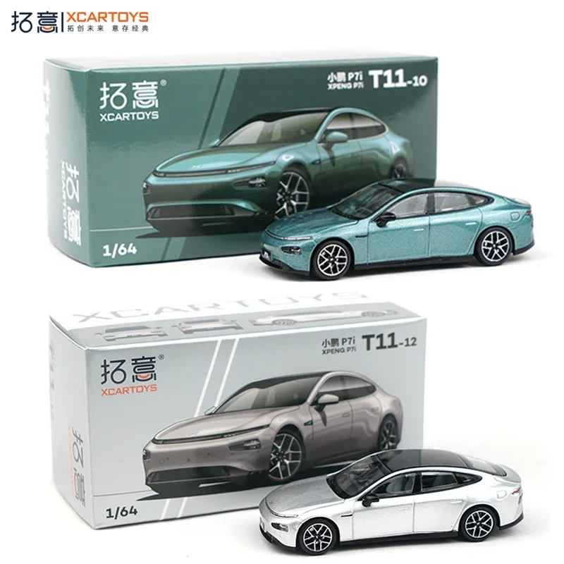 XCARTOYS 1/64 XROC P7i- Star Green Car Alloy Toys Motor Vehicle Diecast Metal Model Kids Xmas Gift Toys for Boys