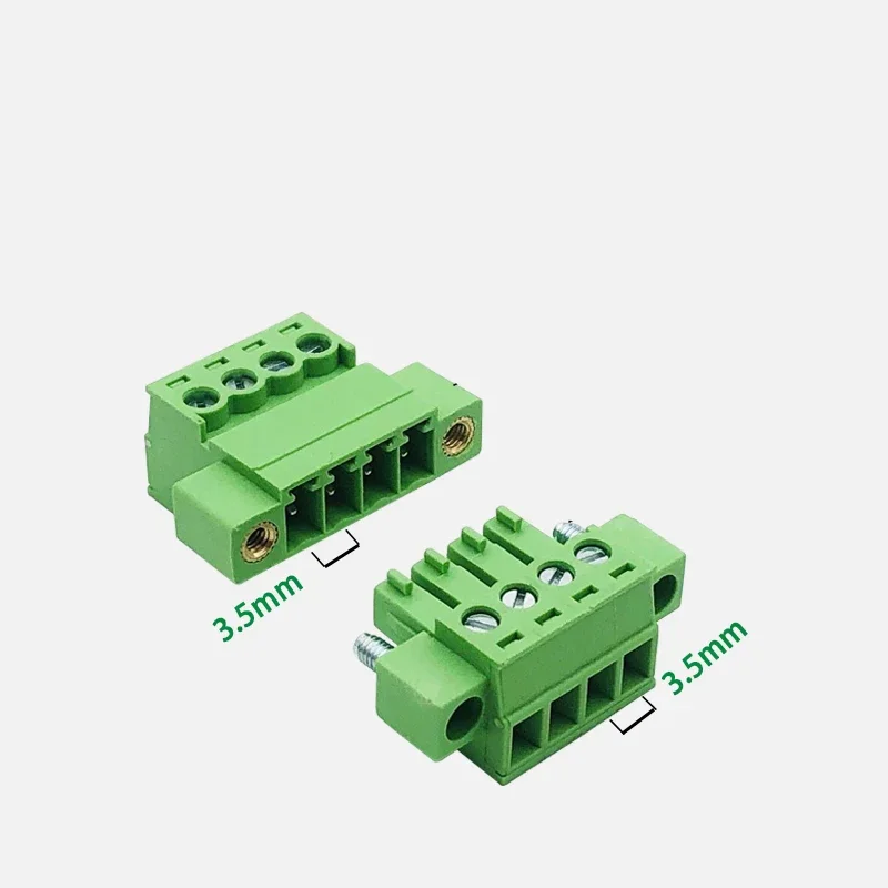 15EDGRKP 3.5MM Pitch 15EDGKM2 PCB Screw Terminal Block Connector 2/3/4/5/6/7/8/9/10/11/12/13/14/15/16P