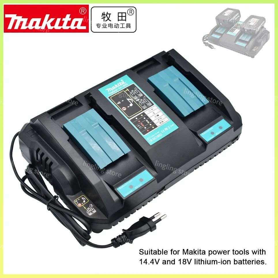 

Dual USB Port charger for Makita Battery Charger 14.4V 18V BL1860 BL1415 BL1430 BL1830 BL1840 BL1850 BL1845