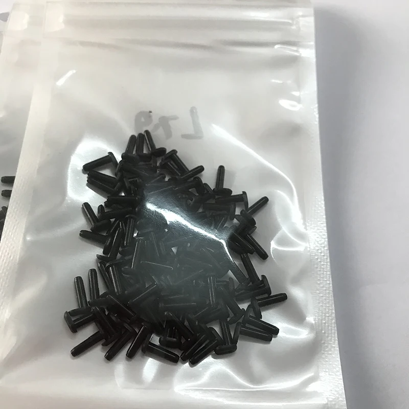 Alpha 200pcs Badminton Racket Hard Grommets L Tube Rubber Thick Anti-Collapse Protection Badminton Racket Accessories