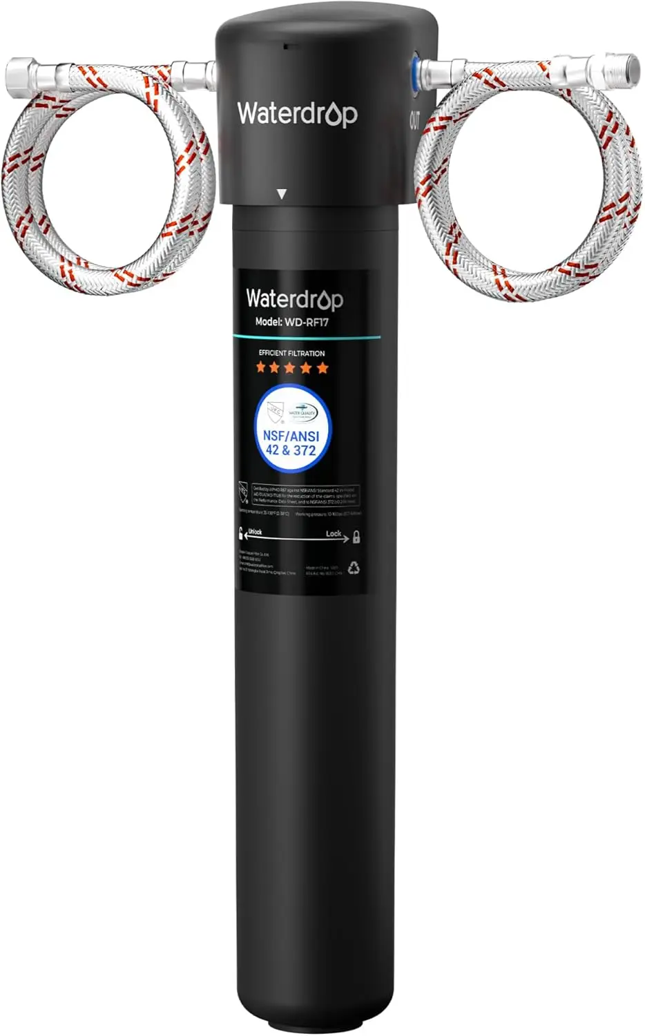 

Under Sink Water Filter, 3-Year Life, Reduces PFAS, Lead, Chlorine, NSF/ANSI 42 Certified