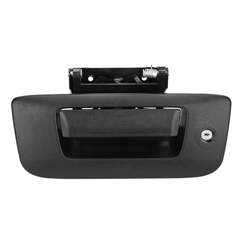 

Pickup Truck Tailgate Handle Lock Kit With Key For 07-14 Silverado And GMC Sierra 1500 2500 3500 HD Car Parts-ABQF