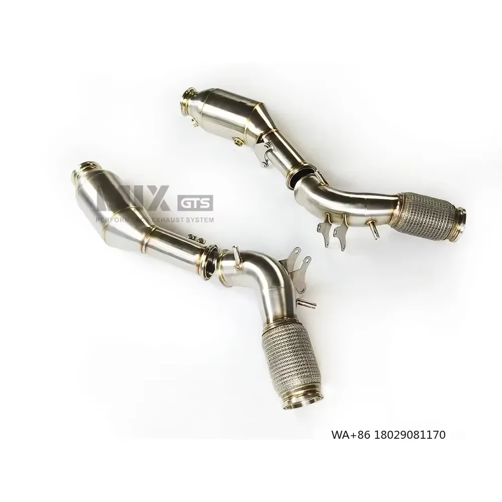 

Приемная труба (даунпайп) для MC20 3.0T 2020-2024 с трехходовым каталитическим нейтрализатором, изготовленная из нержавеющей стали 304