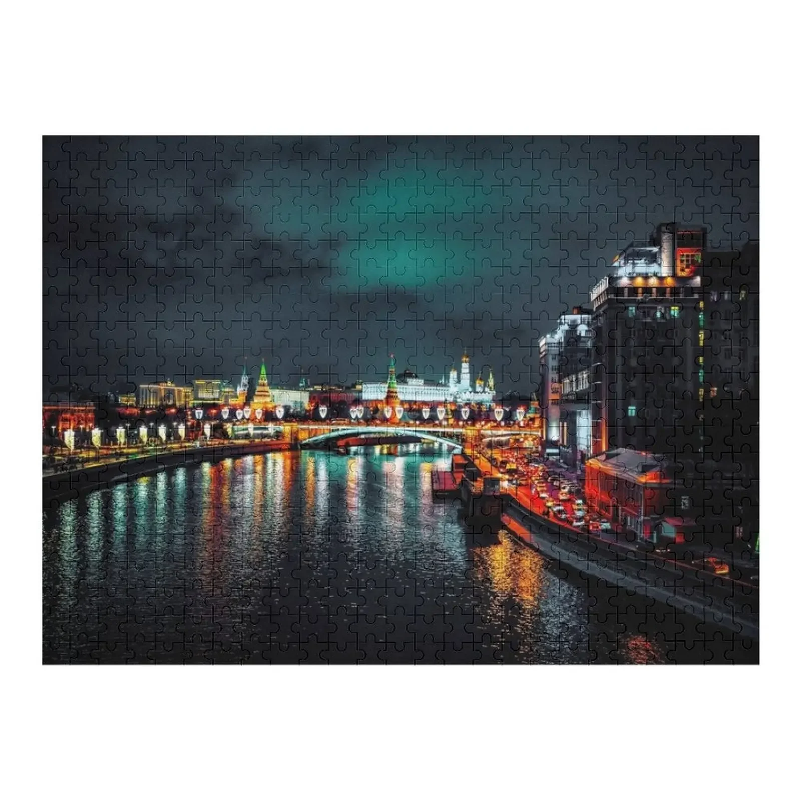 

Moscow river view Jigsaw Puzzle Customizable Gift With Photo Novel Toys For Children 2022 Customizable Child Gift Puzzle