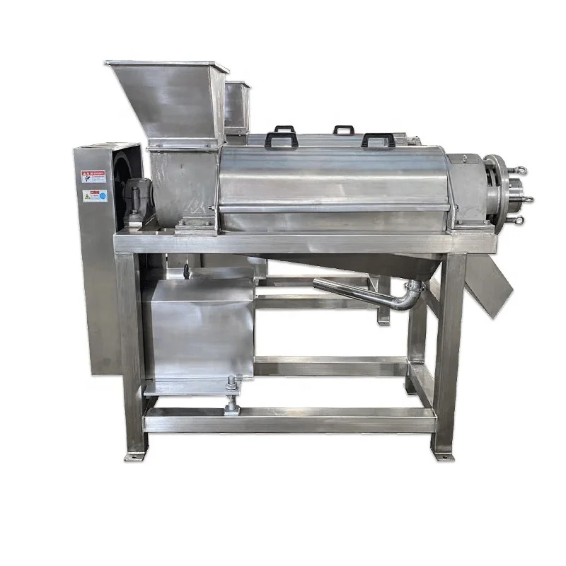 Industrial Fruit Puree Machine Guava Pulper Mango Destoner Mango Pulp Peeling Juice Making Machine