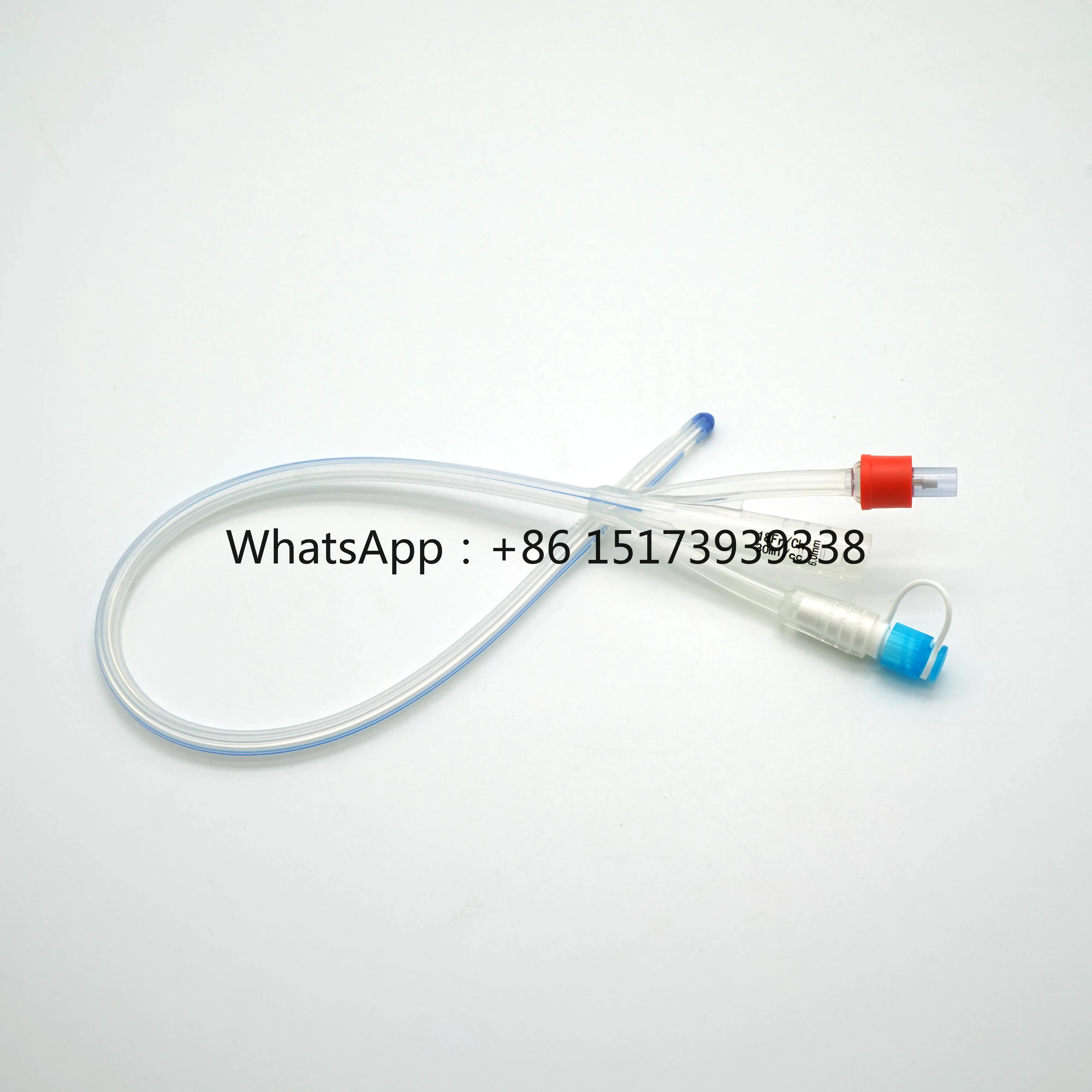 Urinary Catheter Disposable 3 Way Catheter Grade Silicone Foley Catheter