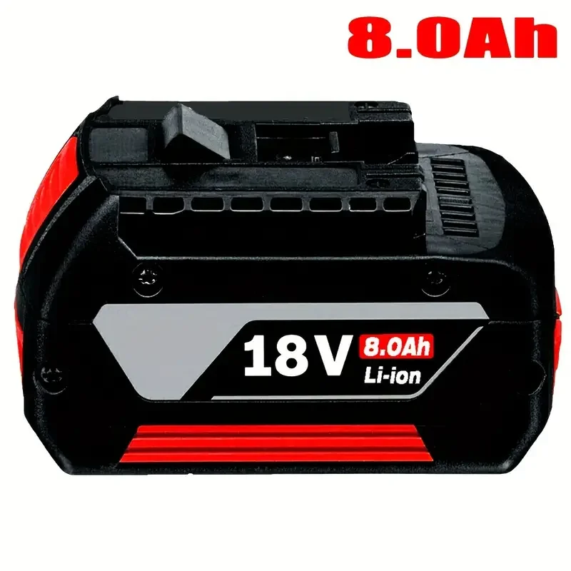 18V 8.0ah Oplaadbare Batterij voor Bosch 18V 8.0AH Backup Batterij Draagbare Vervanging GBA GSR GSB BAT618 BAT609 BAT620