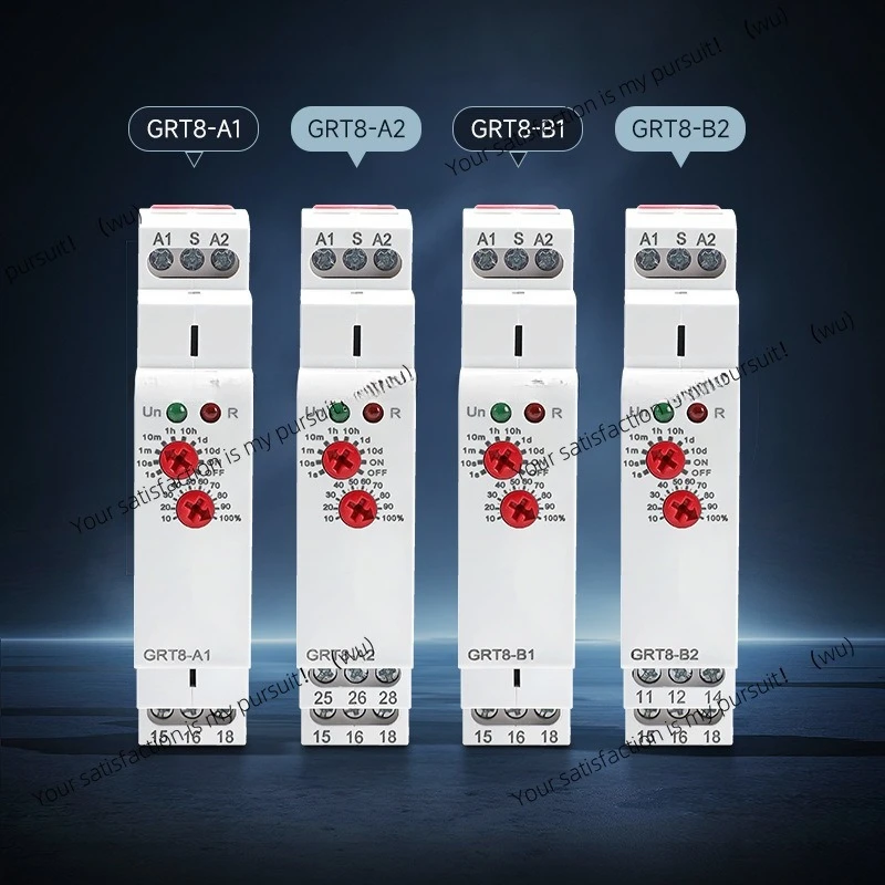 Time relay GRT8-AB power-on delay module 220V AC and DC universal relay
