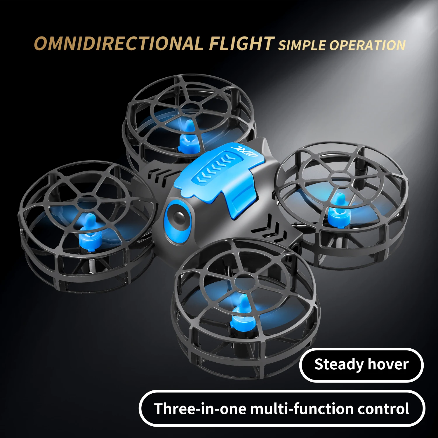 NUEVO V18 Mini Rc Drone 4 canales Modo sin cabeza Helicóptero 360 °   Flip Control remoto Quadcopter juguetes regalo Mini Drone para niños