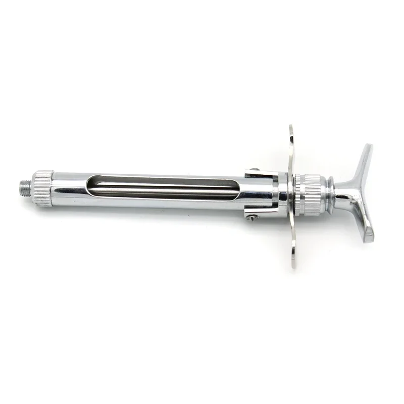 Dental Gun Syringe Press Type Syringe Surgical Instrument Anesthesia Aspirating Needle Tube Oral Surgery Stainless Steel Tool