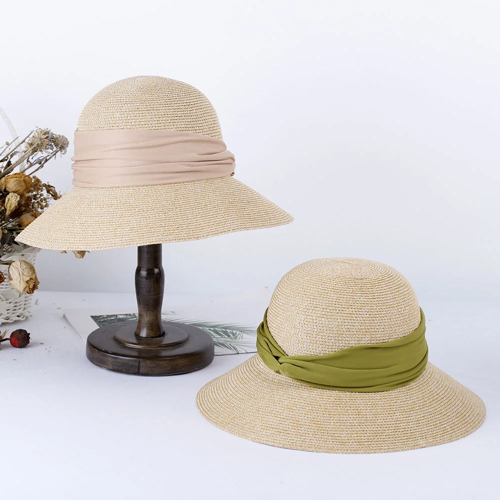 

large eave Women's summer hat hats for women Golf cap Sun cap Straw hat Women's bucket hat sun visor sunshade hat Fishing hat