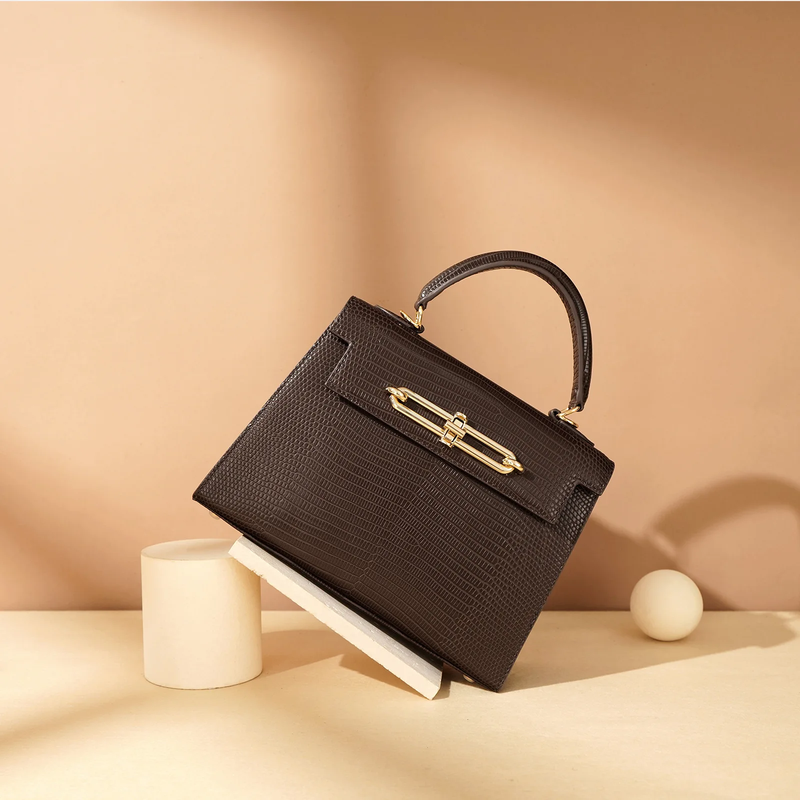 Simple Yet Trendy Satchel For Ladies With Square Shape And Solid Color Offering Large Capacity For Use As A Luxury Diaper Bag