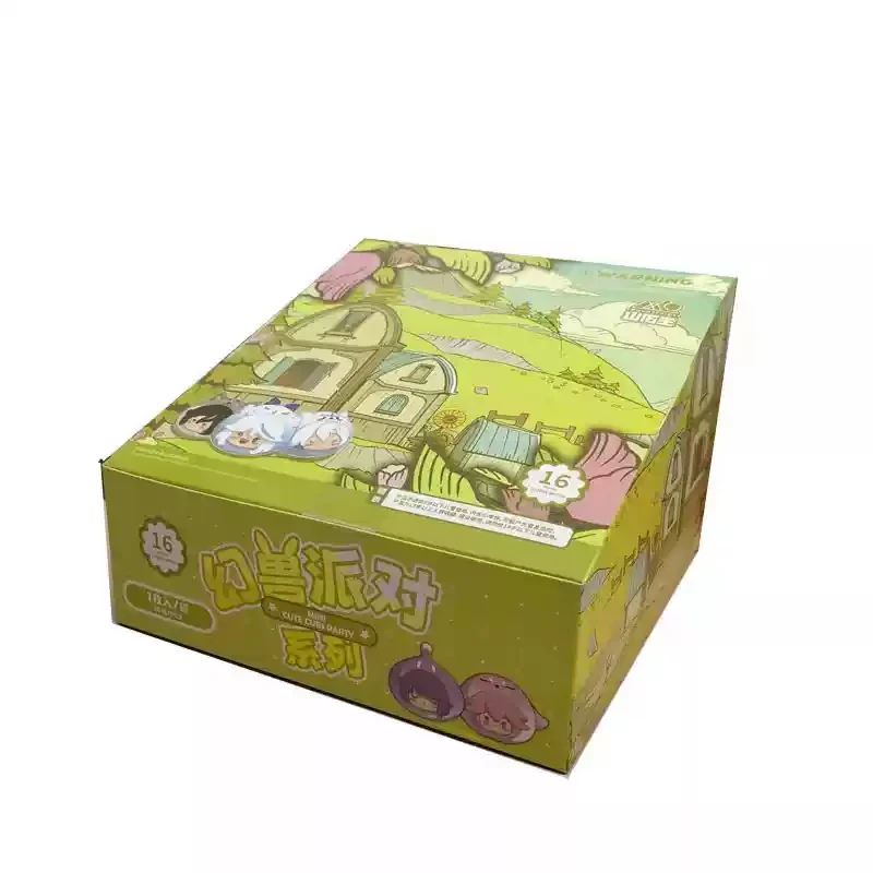 Genshin Impact Cute Cubs Party Mini Blind Bag Figurine Anime Peripheral Sammlerstück Trendiges Spielzeug für Schreibtischdekoration Erwachsenenkollektion – Detail 1