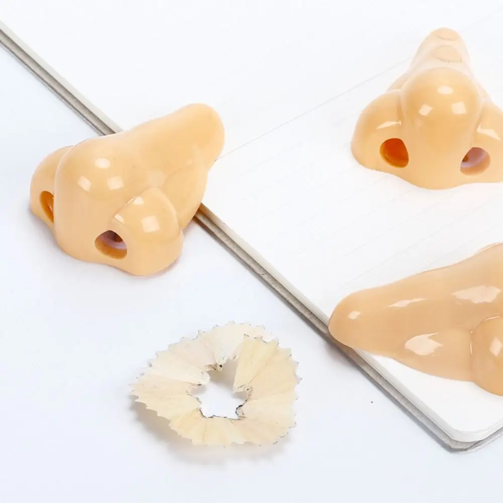 Writing Rewards Gift Sketching Drawing Pencil Cutting Tools Nose Pencil Sharpener Student Stationery Funny Pencil Sharpener