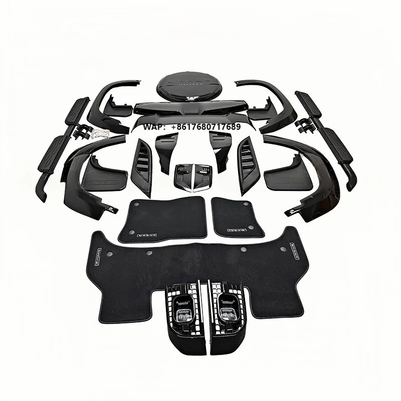 Suitable for URBAN Style Exterior Body Kit Roof Light Spoiler Side Step Spare Tire Cover for 20 24  Defender Mod Parts