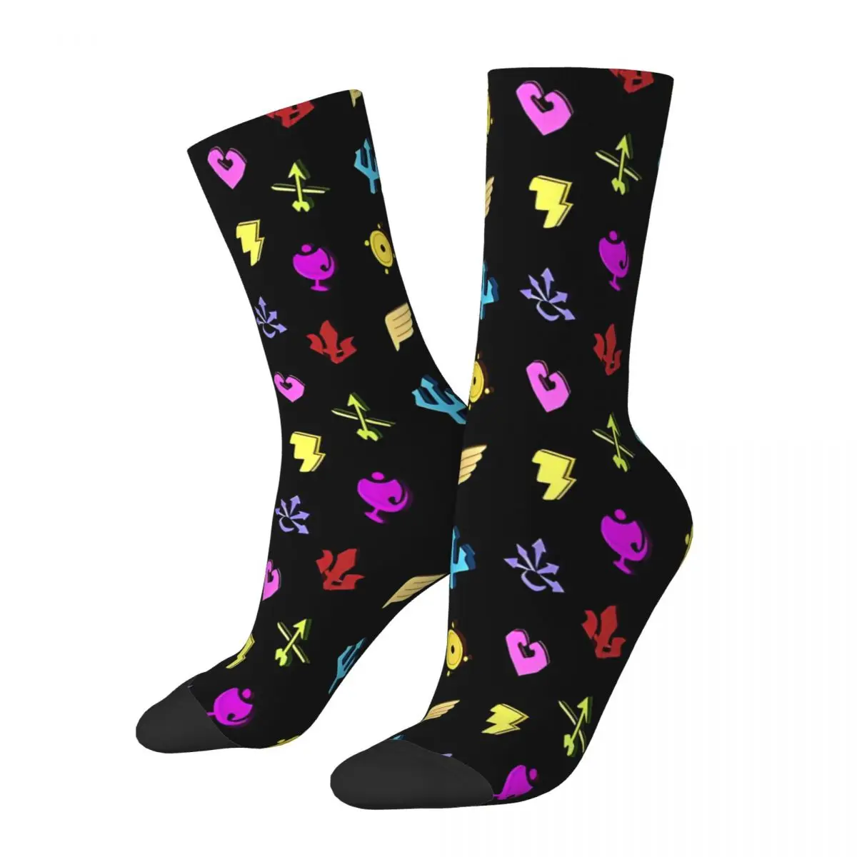 Autumn Winter Casual Men's Women's Hades Game God Symbols Socks Supergiant Video Zagreus Gaming Breathable Yoga Socks