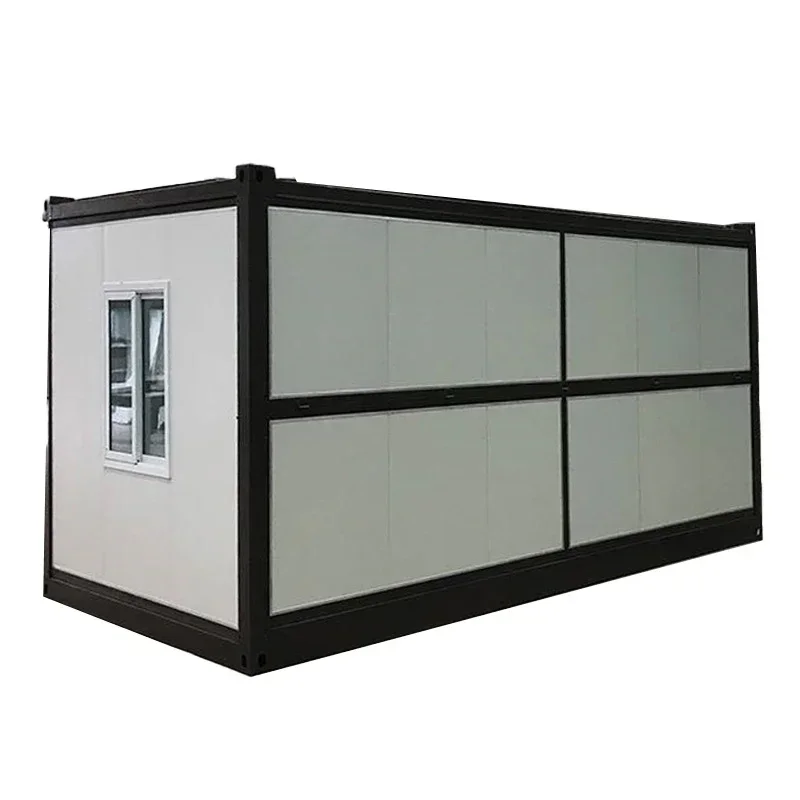 for customized Prefabricated Folding Container Home Mobile Portable Foldable Collapsible Container House Home Office StorageShop