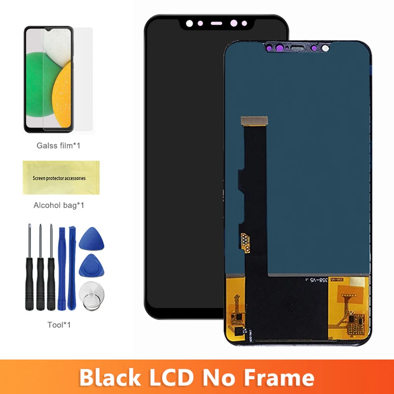6.21'' Super AMOLED Display for Xiaomi Mi 8 M1803E1A Lcd Display