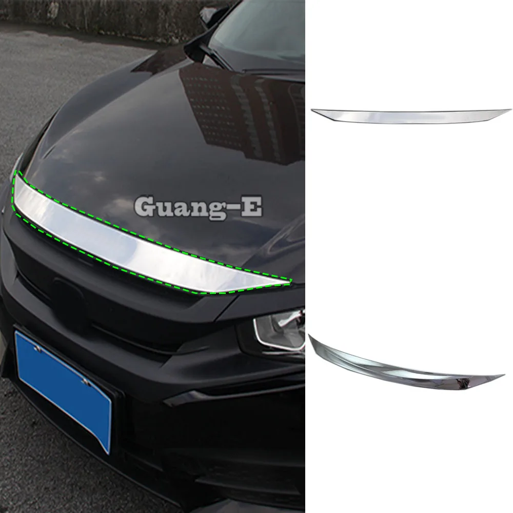 

Bumper Engine ABS Plastic/Steel Trim Front Grid Grill Grille Frame Edge For Honda Civic 10th Sedan 2016 2017 2018 2019 2020 2021