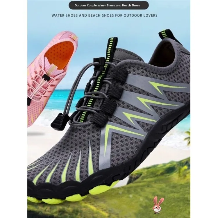 unisex-beach-shoes-anti-sand-men's-rock-shoe-quick-water-crossing-outdoor-rope-jumping-climbing-anti-slip-women's-shoe