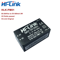 Free Ship Hi-Link Original HLK-PM01 80pcs 220V to 3W 5V 600mA AC DC Power Supply Module