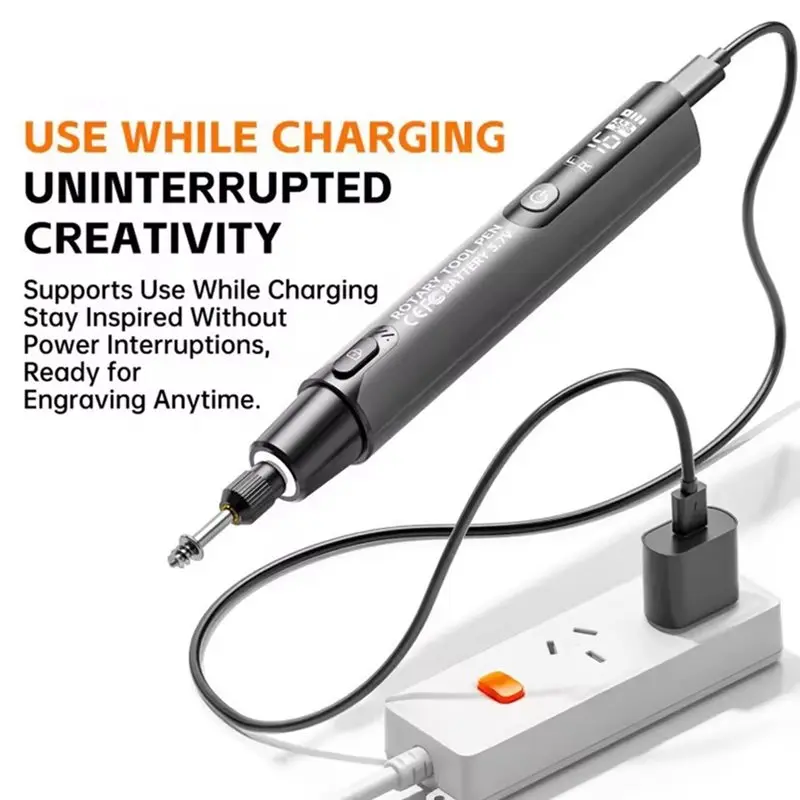 FYBL-Draadloze Elektrische Mini Grinder 4.2V 10000-16000R Graveren Pen Draadloze Micro Rotary Tool Boor