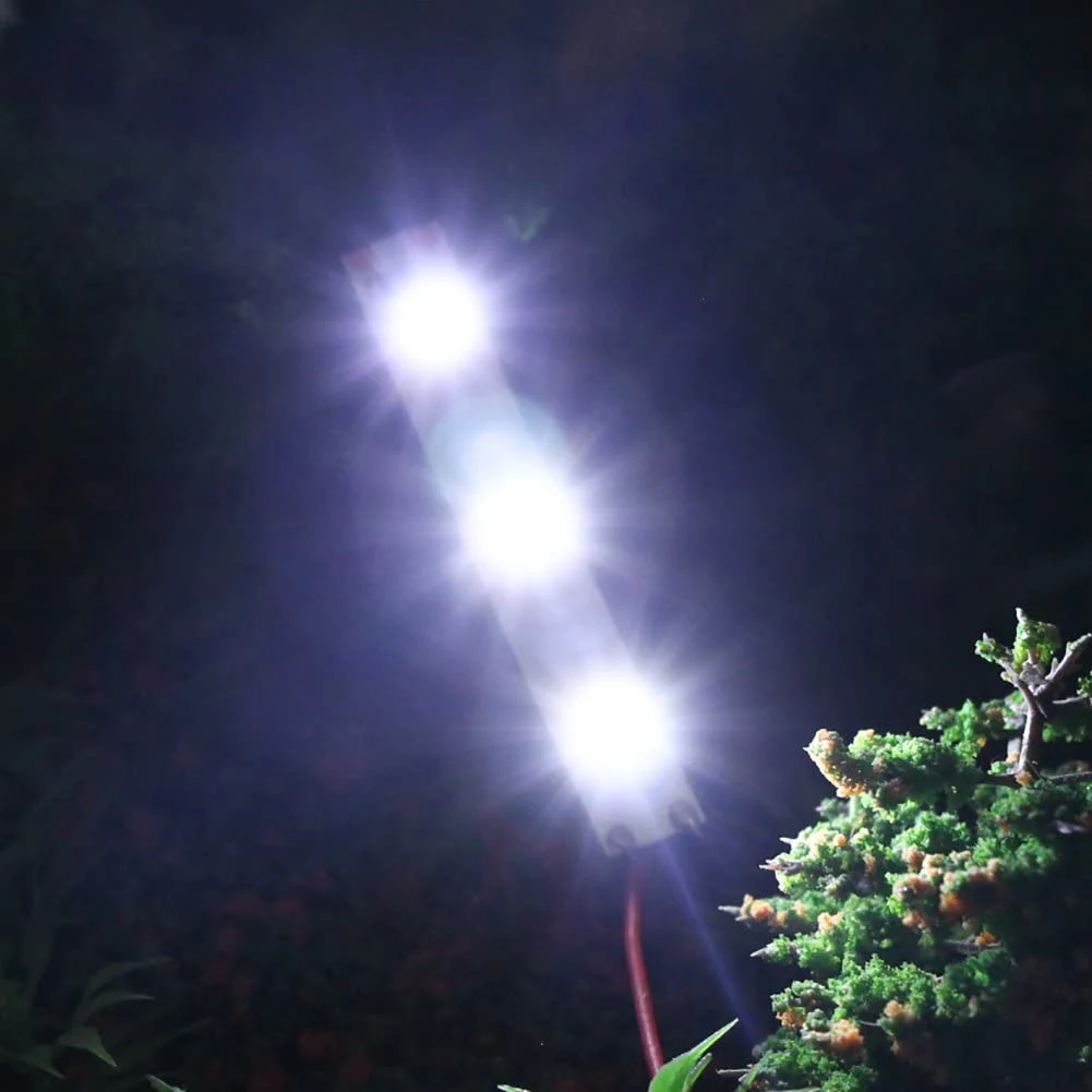 15 sztuk wstępnie okablowany biały pasek Led Light samoprzylepny elastyczny do domów ozdoba budynku układ kolejowy