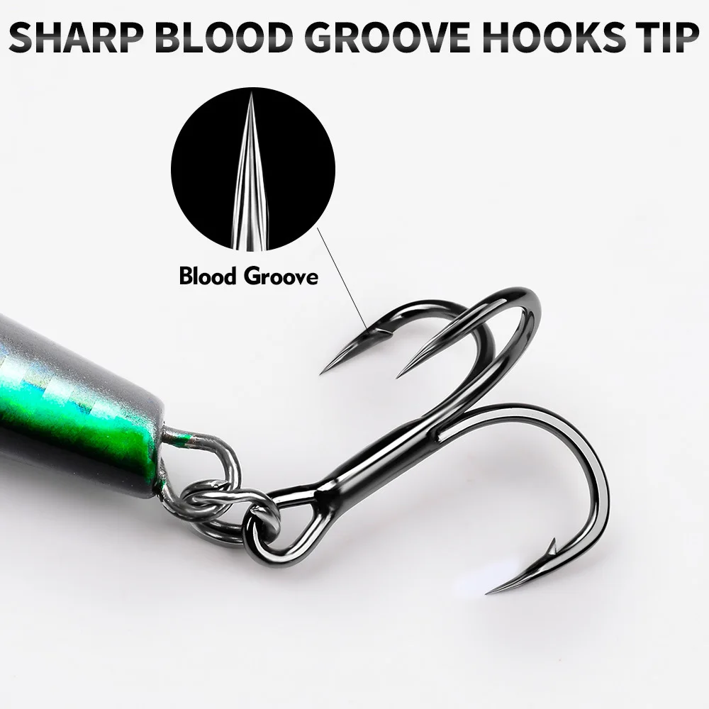 Jerkbait Minnow Hundible LHFSH – Señuelo duro con imán para lubina - imagen 2