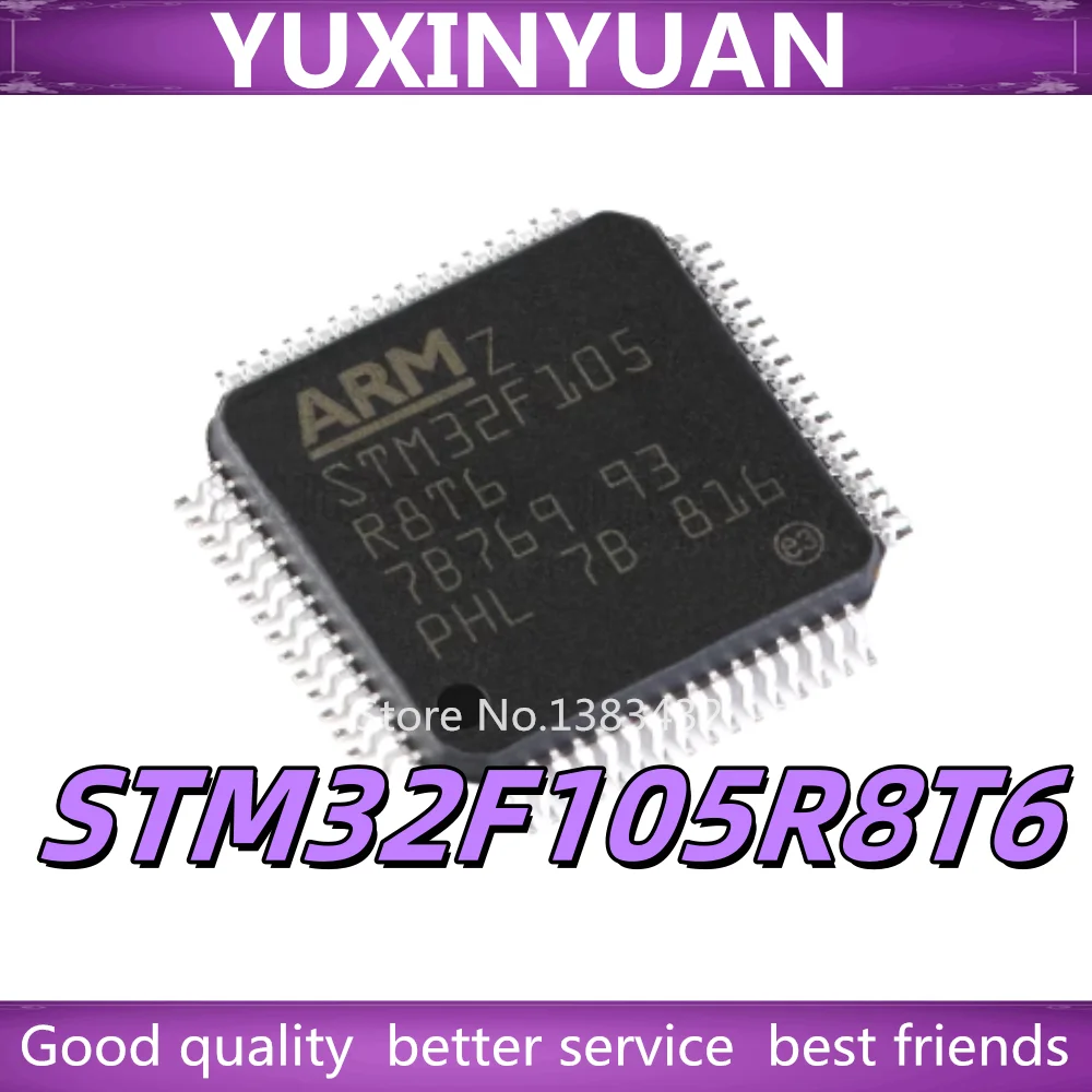 (1PCS)100% New STM32F105R8T6 STM32F105RBT6 STM32F412RGT6 STM32F105 R8T6 STM32F105 RBT6 STM32F412 RGT6