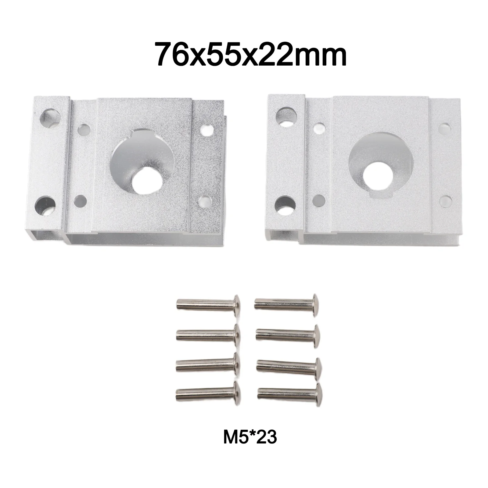 Mesa de camping para mesa IGT, patas telescópicas, conector de aleación de aluminio plateado, bisagra plateada, suministros prácticos de repuesto, 2 uds.