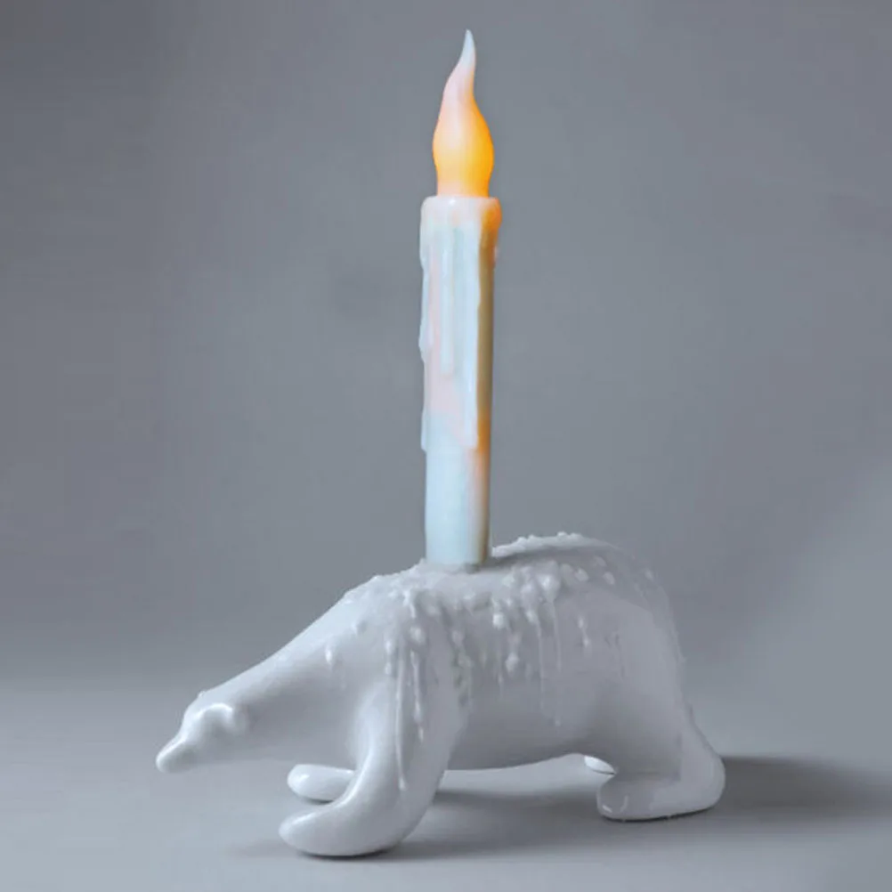 

6pcs LED Electronic Candles Flameless Smokeless Glow Decorative Light Timer Votive Home Décoration Drip Flickering