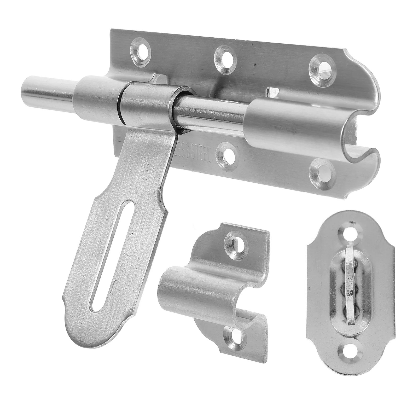

4 Inch Stainless Steel Barrel Bolt Latch Slide Lock For Doors Windows Bathroom Heavy Duty Latches Home Hardware