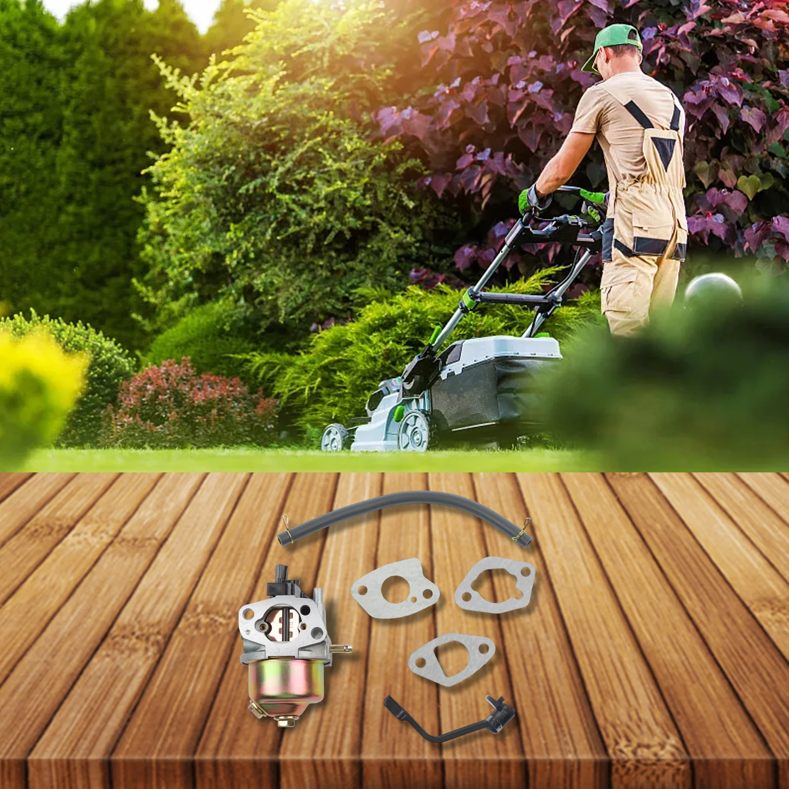 Robust Carburetor for 208CC Cultivators 917 299010 and 917 299011 Reliable Performance in Challenging Conditions