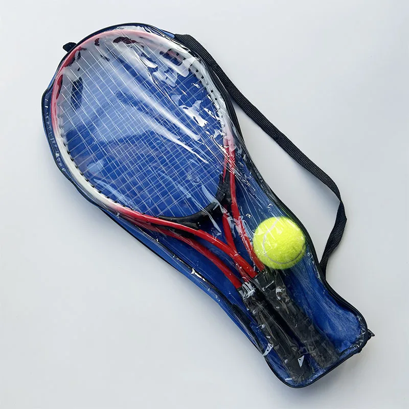 

Beginner Small Tennis Racket Alloy Tennis Training Double Racket Dribbling Male and Female Students Practice Racket