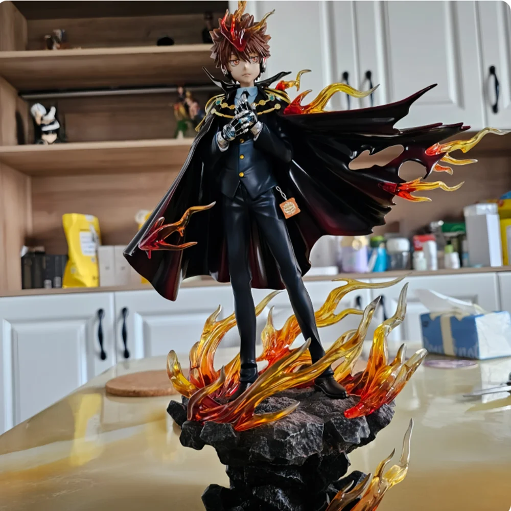 

35см реборн! Аниме-фигурка Tsunayoshi Sawada Katekyou Hitman REBORN! Фигурка Sawada Tsunayoshi фигурка модель куклы игрушка в подарок