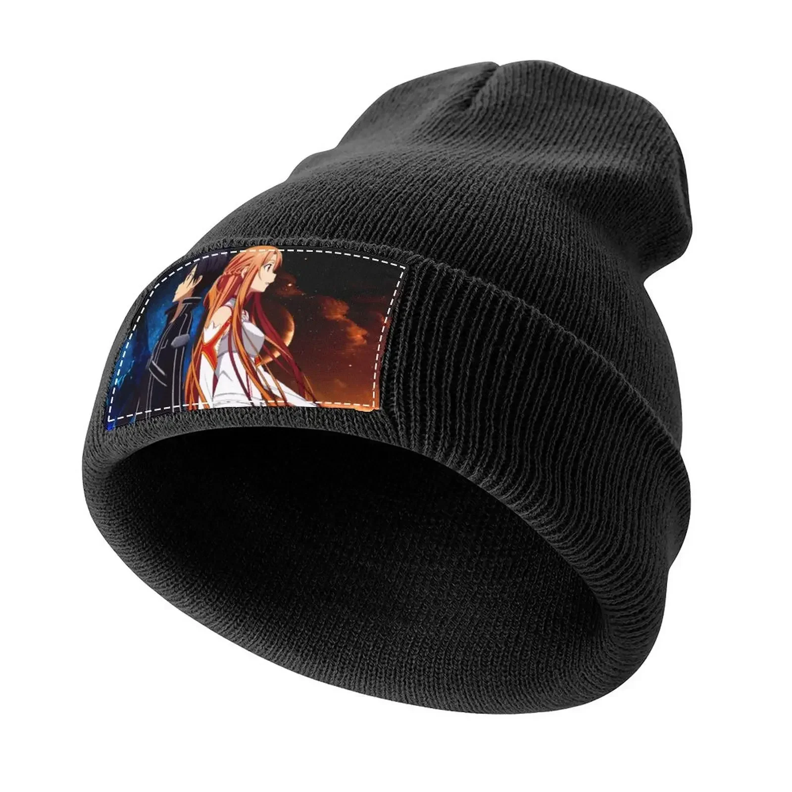 

SAO Asuna and Kirito, Sword Art Online Knitted Cap hard hat Sun Cap Men's Women's