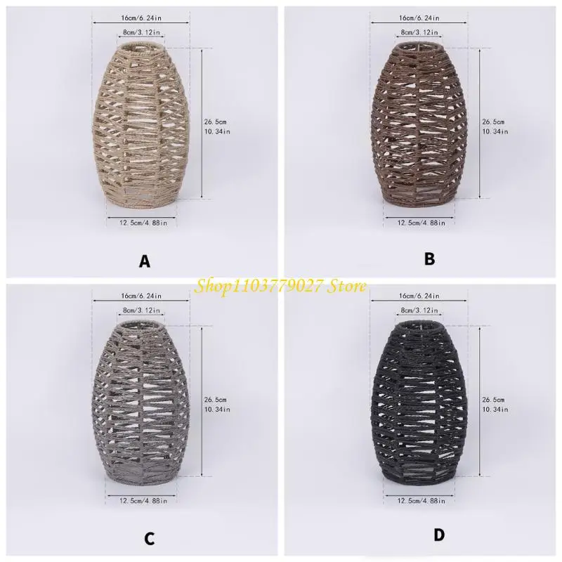 C4DF Рука с плетеной веревочной люстр
