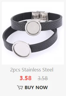 2 stücke 12mm Cabochon Armband Basis Rohlinge Stainelss Stahl Biegsamen Manschette Armbänder Armreif Lünette Einstellungen Diy Schmuck Erkenntnisse – Detail 5