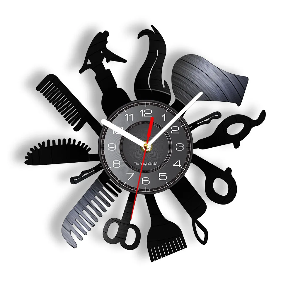 Tools Clock: A Must-Have for Every Barber Shop and Salon