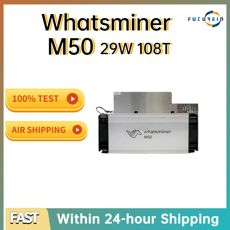 New Whatsminer M50 108TH/s from MicroBT SHA-256 Algorithm 112T 118T Asic Miner BTC Bitcoin Miner