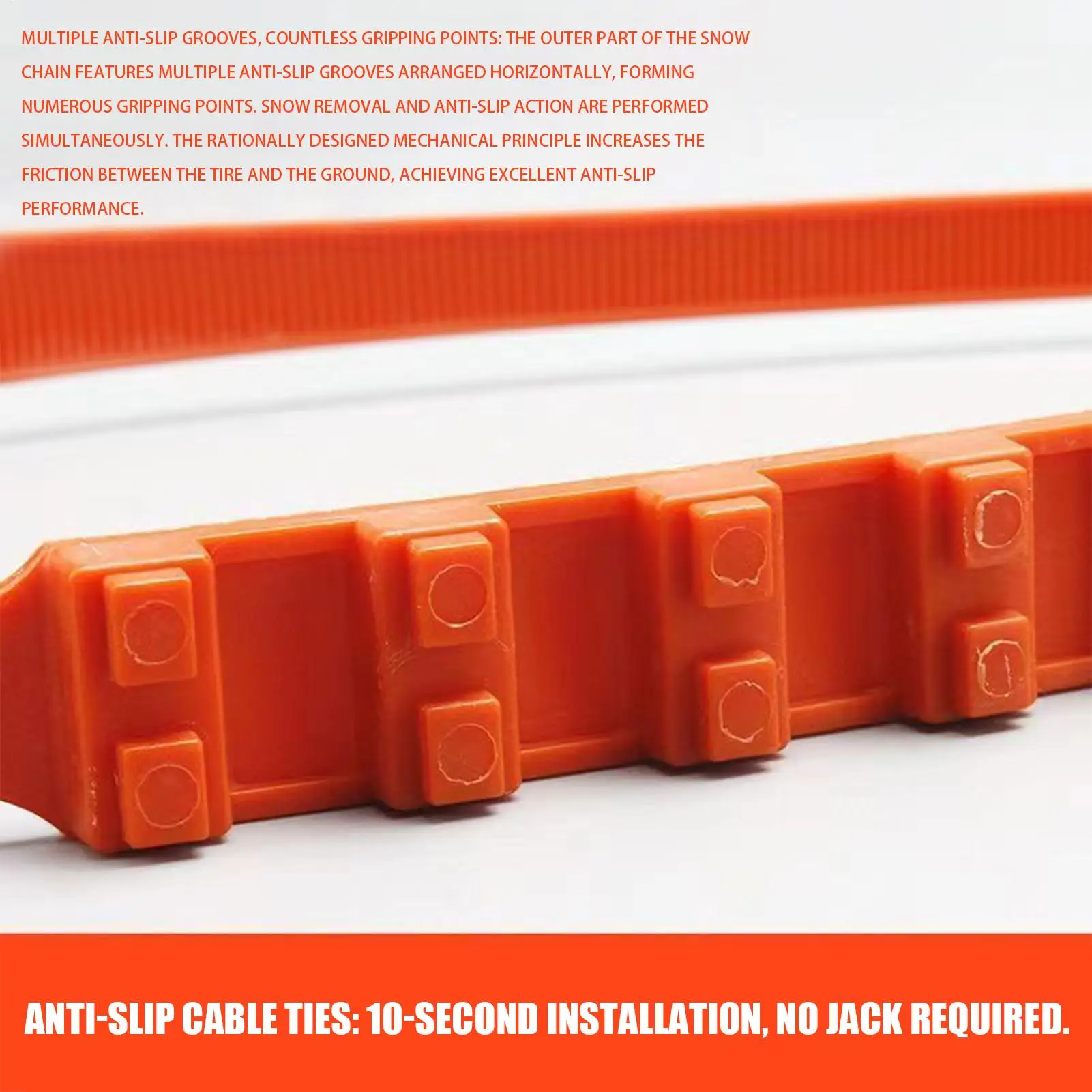 

Снежная цепь, складной легкий инструмент с полным покрытием, многоразовые противоснежные цепи для автомобилей, грузовиков, внедорожников, зимы на открытом воздухе