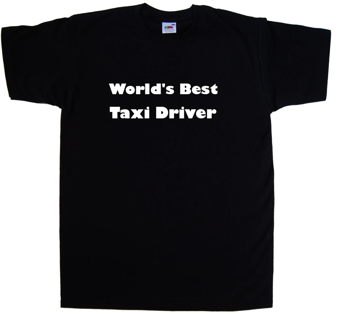 La mejor camiseta de taxista al mundo