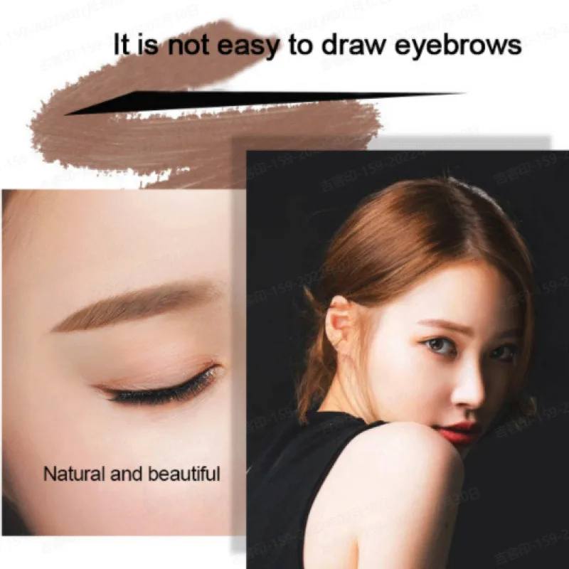 Lápiz de cejas líquido biónico, lápiz de cejas liso Natural, resistente al agua y al sudor, lápiz de cejas de Color fácil