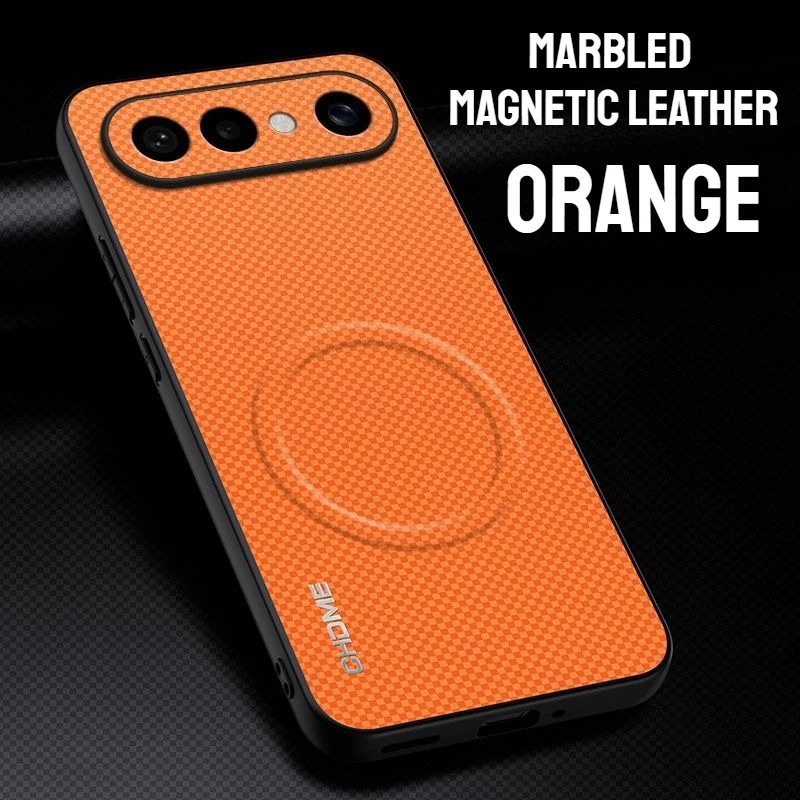 Premium Marbled Car Magnetic Leather Phone Case for VIVO X300 FE X300s X200s Pro Mini Ultra Skin Feel Lens Protector Back Cover view 6