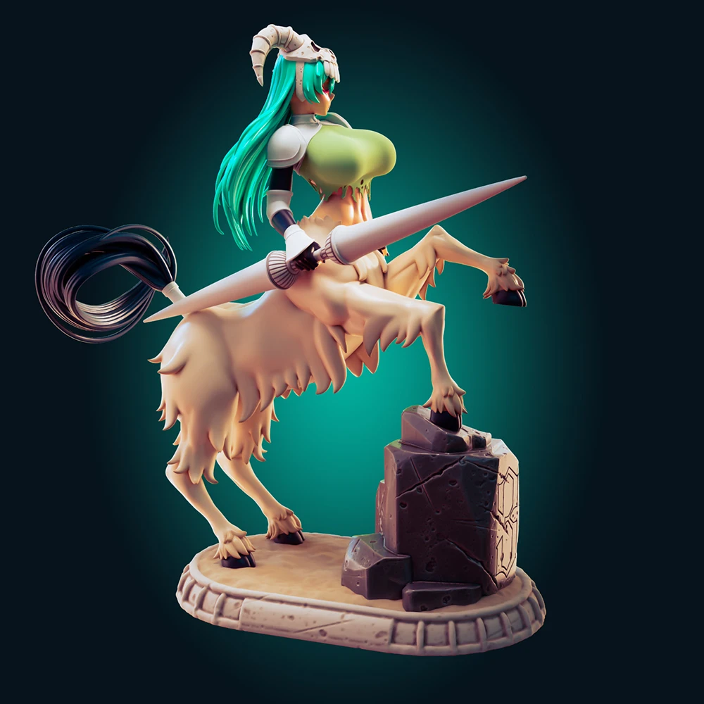 Figurine en résine NSFW Centaur Oderschvank FUTA, jouet artisanal, Statue de réduction Miniature non assemblée, Kit non peint, 1/24