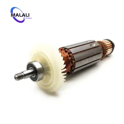 angle grinder rotor for bosch GWS10-125 GWS1000 GWS1100 electric polishing machine motor rotor 1604010A20