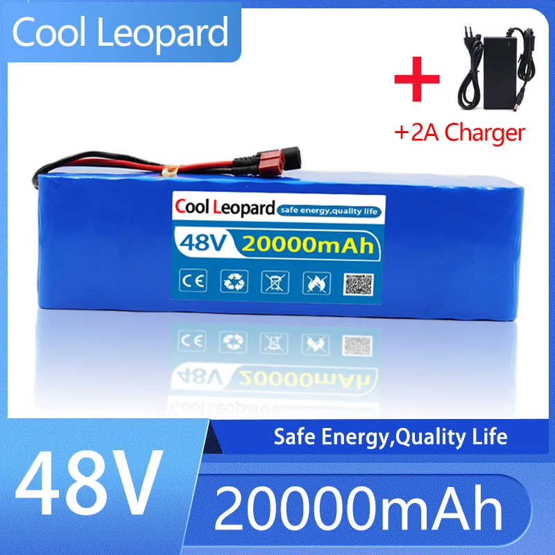 

Upgraded 13S3P 18650 48V 20000mAh Lithium Ion Battery Pack,For Electric Wheelchair Bicycle Replacement 48V 20AH Li-Ion Battery